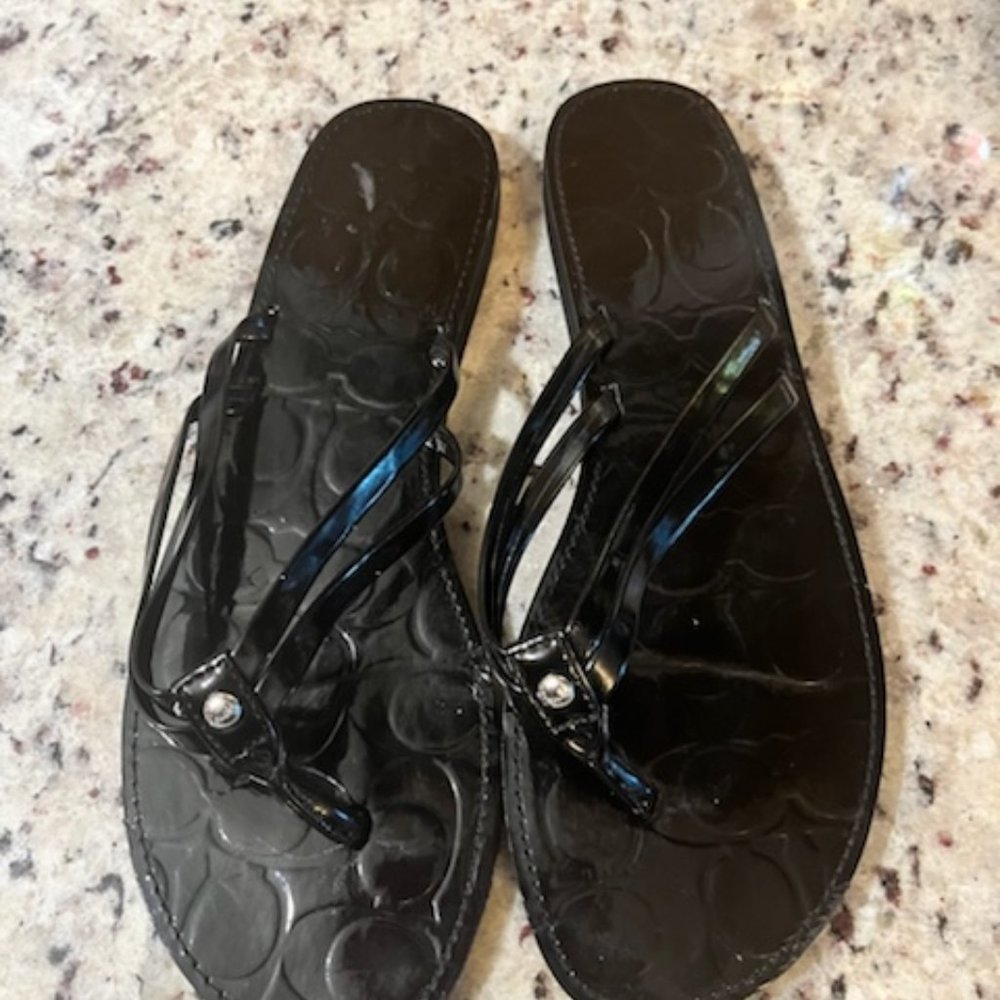 Coach Flip Flops - image 1